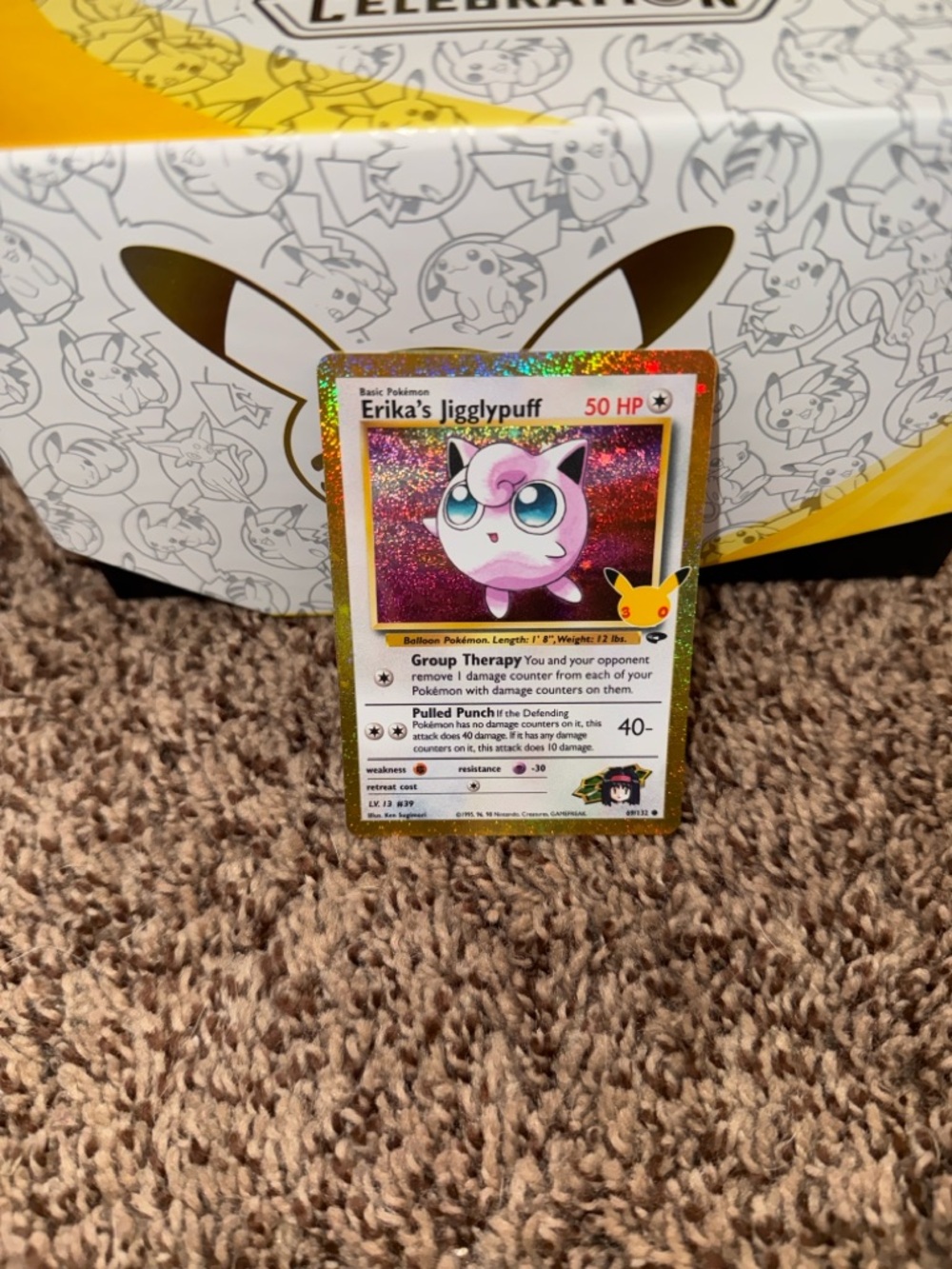 Erika's Jigglypuff 69/132 30th Anniversary Collection